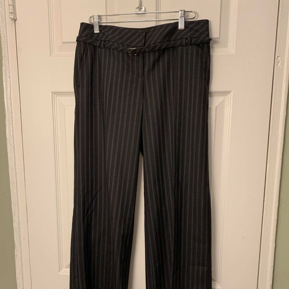 Women's Pinstripe Suit Pants